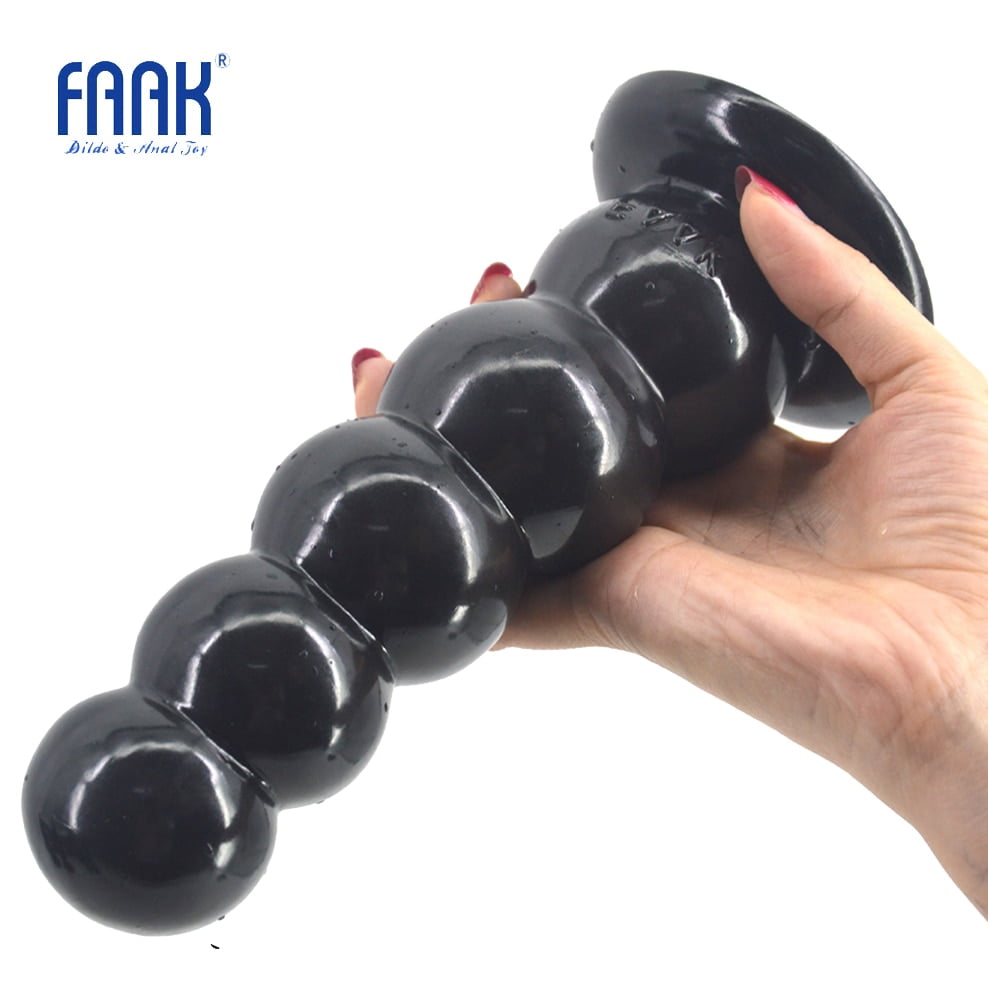 FAAK big dildo strong suction beads anal dildo box...