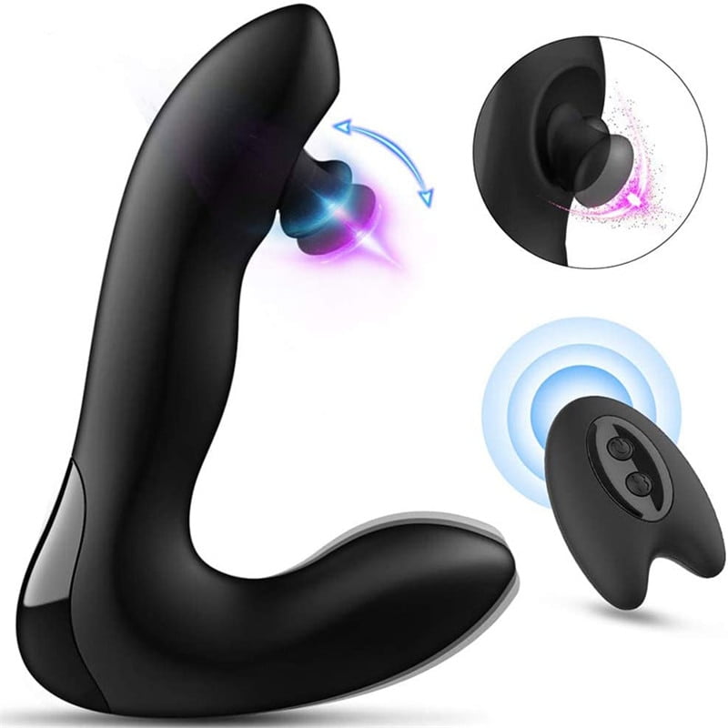 Remote Control Anal Plug Vibrator Tickling Prostate...