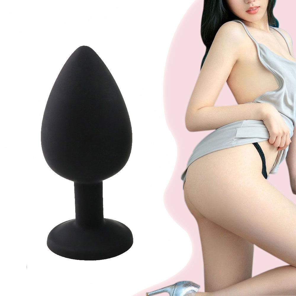 Anal Plug Sex Toys Silicone Butt Plug Dildo Vibrator...