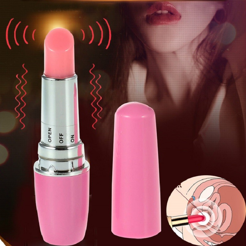 Mini Lipstick Vibrator Vaginal Massage Dildos Sex Toys...